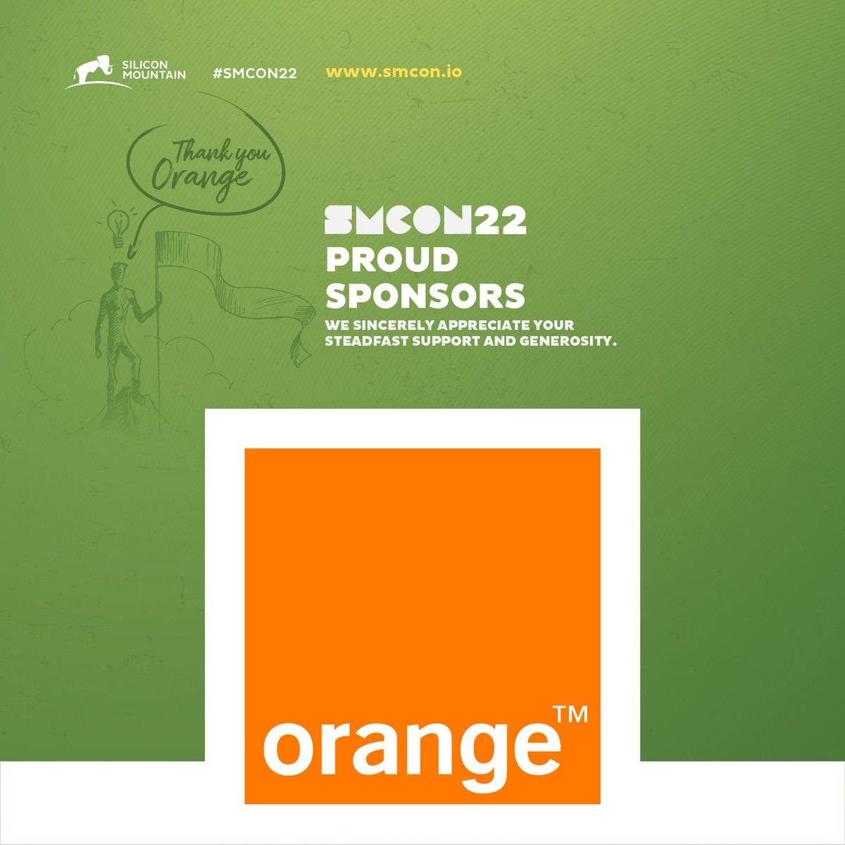 SMConBuea's tweet photo. Thank you @Orange_Cameroun.
We sincerely appreciate your steadfast support and commitment to building thriving communities.
 #smcon22
#orange
#digitaleconomy https://t.co/KwYaocPqOx