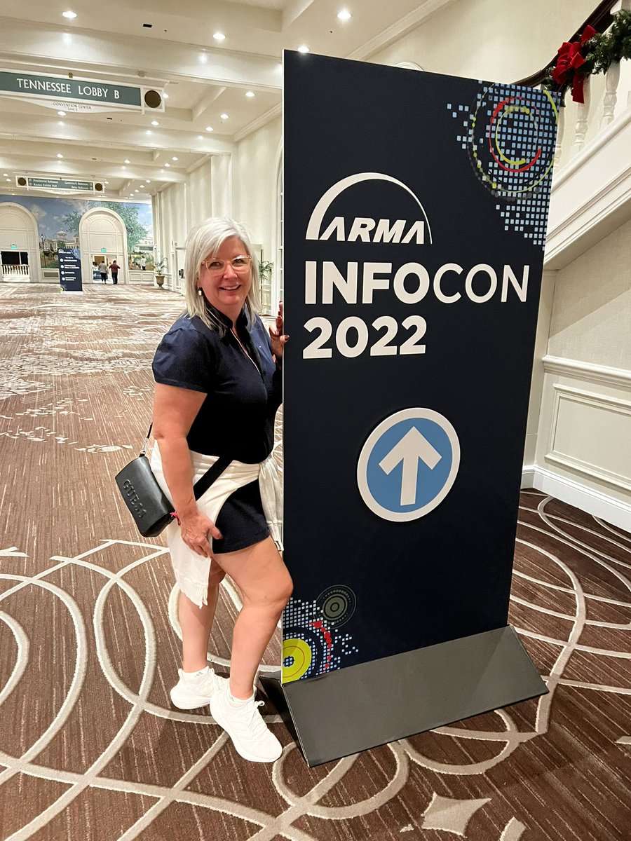 ShellyBSmith's tweet photo. #InfoCon2022 was full of fun, education and great people. Thanks @ARMA_INT! Was great to be back in person. https://t.co/VhYd2Lj8IH
