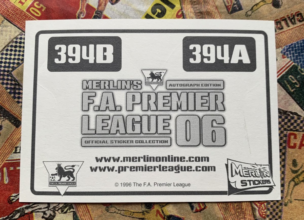#394 @SunderlandAFC @lonsdale1960 home & away kits in Merlin’s @premierleague 2006

#SAFC #Sunderland #Lonsdale #GotGotNeed