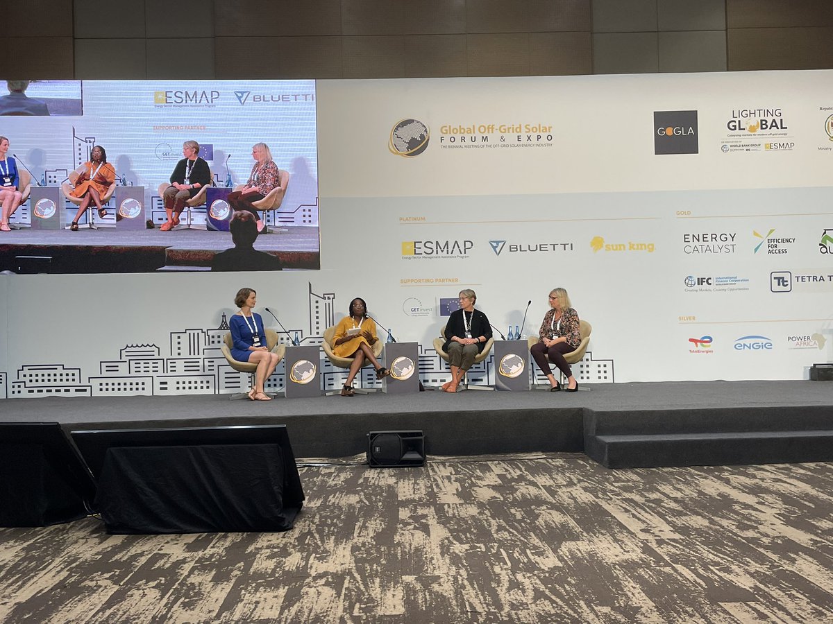 EforA_Coalition's tweet photo. “We need to hold ourselves accountable – invest in local companies and new voices” Our Senior Research Director, @Makena_Ireri, @CLASPappliances, closes out the #offgridsolarforum 2022. Thank you so much for joining and having us!  @GOGLAssociation @OGSolarForum https://t.co/hQlWgDWwUu