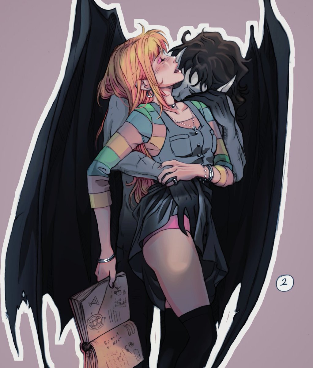 #Hellcheer Halloween Edition 🎃
(part 2) | ...the Chrissy' spell worked, and bat!Eddie turned into something unexpected -but yet, familiar. The Night of halloween is going to be fun 🔥