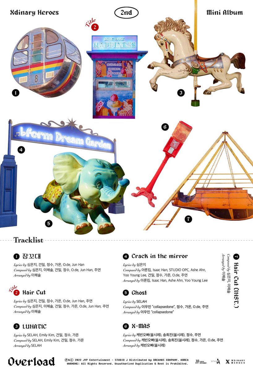 📰| A Xdinary Heroes liberou a Tracklist de seu mais novo mini álbum "Overload", que contém 6 faixas, das quais o #Ode está creditado em 5 delas! Por aqui temos só orgulho dele e do seu talento 🥺💜

#XdinaryHeroes #XH <a href="/XH_official/">Xdinary Heroes</a>
#오드 #ODE #오승민 #OhSeungmin