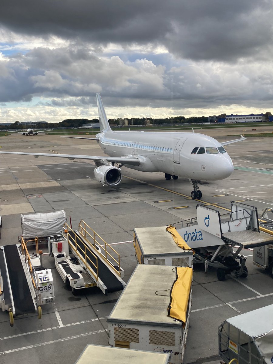 Off to the fatherland 🇫🇷 for le weekend… my aircraft today YL-LDJ (Latvian carrier SmartLynx Airlines wet lease to EasyJet) looks like a spy plane!! 😆 #writingprompts #alwayswriting #octoberadventures