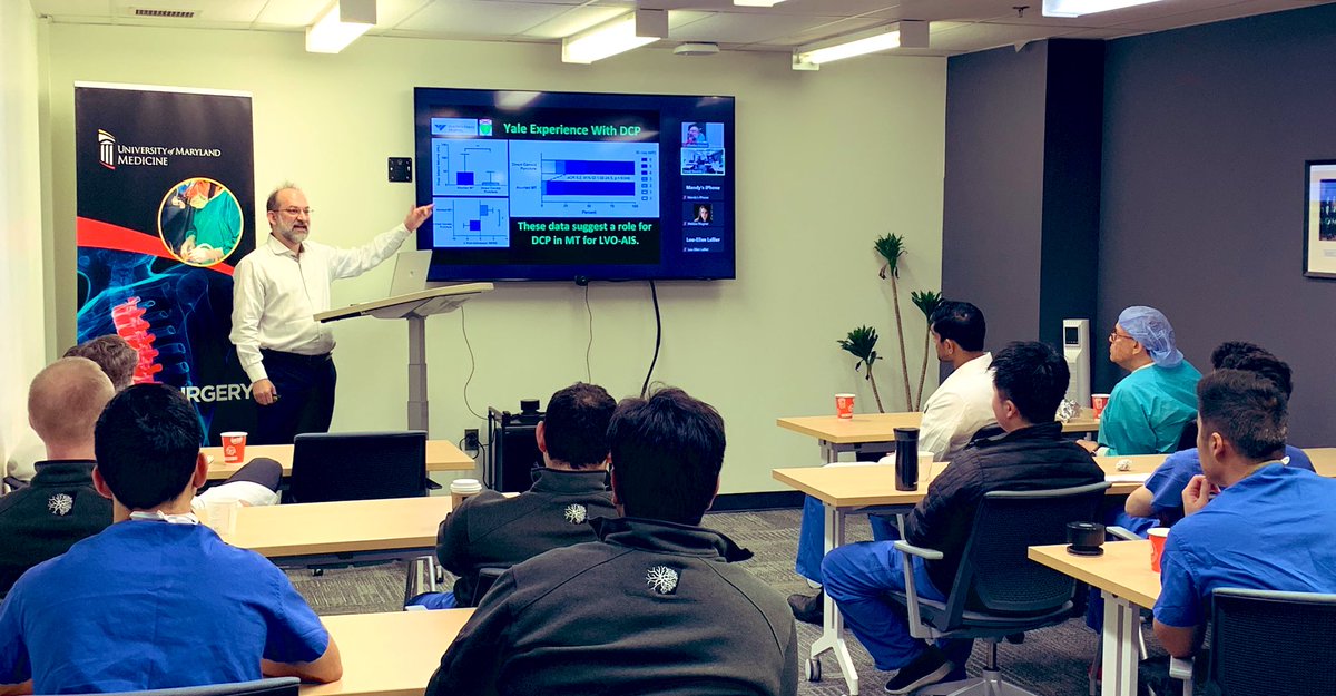 Inspiring conversation with Dr. Charles Matouk of @YNeurosurgery on lessons from transcarotid artery revascularization for thrombectomy in acute ischemic stroke. Neurosurgeons used to routinely use transcarotid approach, what’s old is new again #stroke