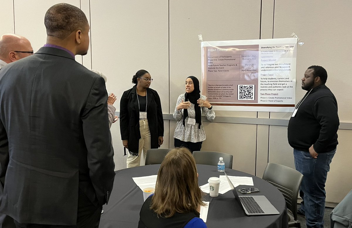 Excited to support and learn from my colleagues and students at Capital University. #OCTEO 

#CapFam | <a href="/Capital_U/">Capital University</a>
