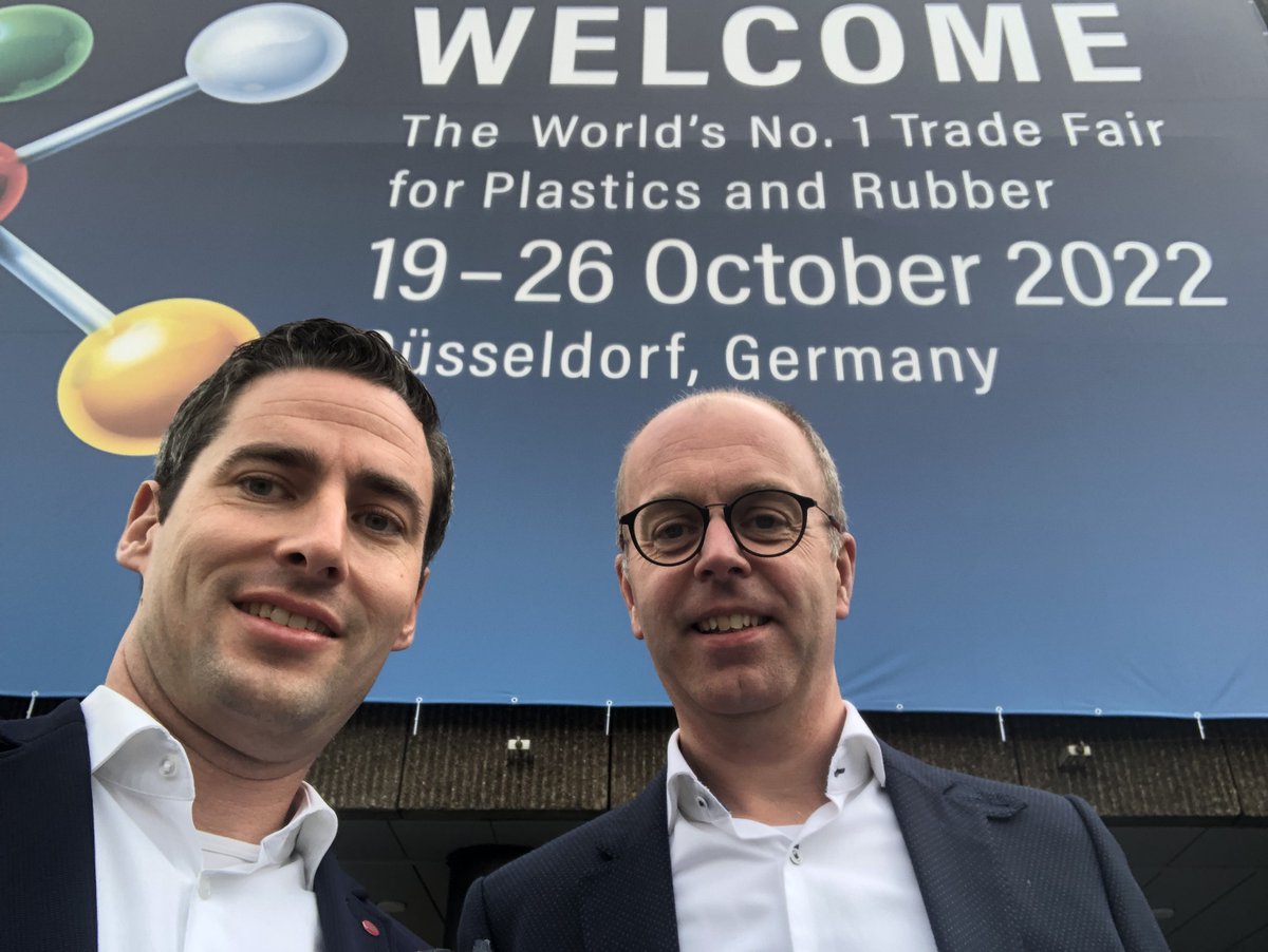 Good conversations today <a href="/K_tradefair/">K Trade Fair</a>, #Düsseldorf! 3,000 companies from 60 nations meet here 19-26 Oct, to exchange views &amp; innovations along the entire value chain, including #machinery, #equipment,  #materials as well as #CFRP products.  #Pronexos  #K2022 #KTradefair