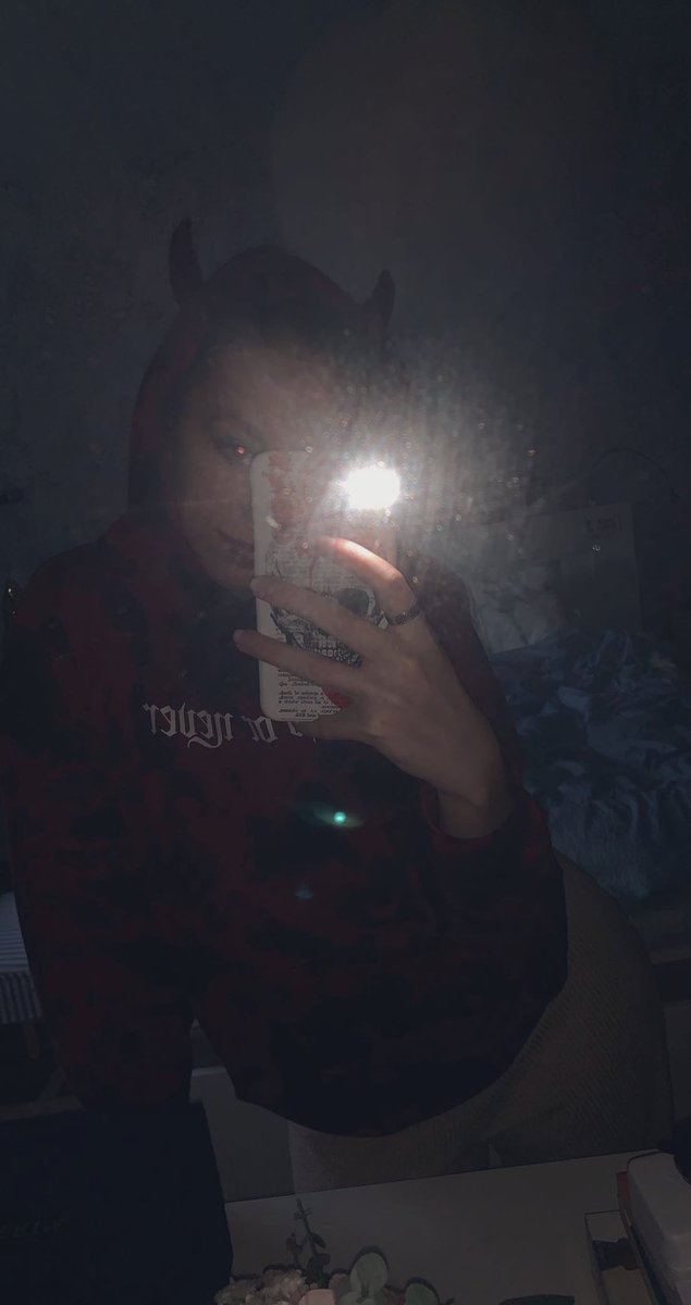 Finally my horns hoodie and ring came!!! I love them soo much❤️🖤 you did a good job love <a href="/ColbyBrock/">Colby</a>