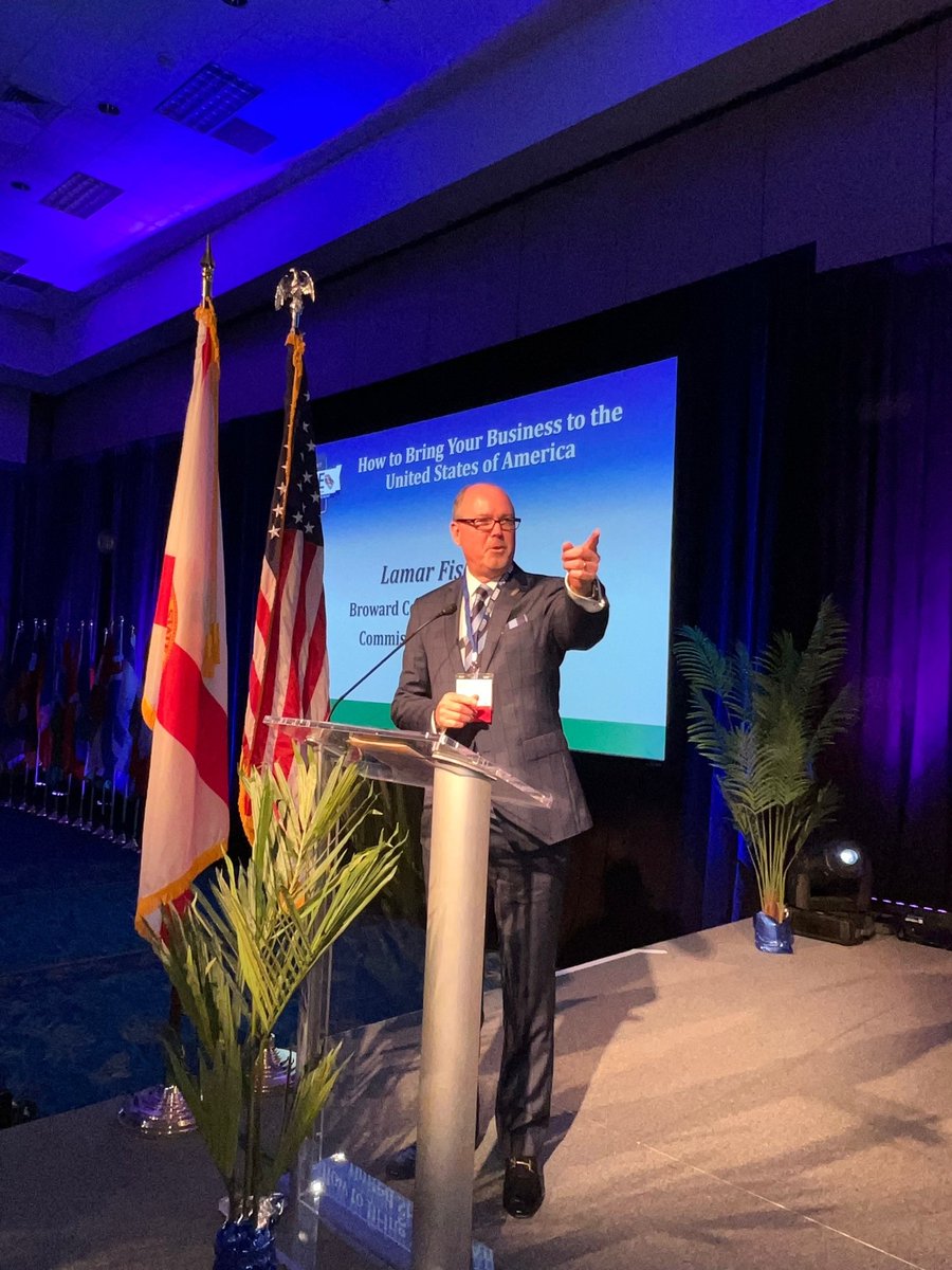 LamarPFisher's tweet photo. Yesterday I had the honor of welcoming many to the “How to Bring Your Business to the USA” Panel at the Florida International Trade &amp; Cultural Expo (FITCE) for Day 1. An incredible event bringing leaders from around the world and businesses together. Day 2 is happening right now! https://t.co/0TaIe8emO0