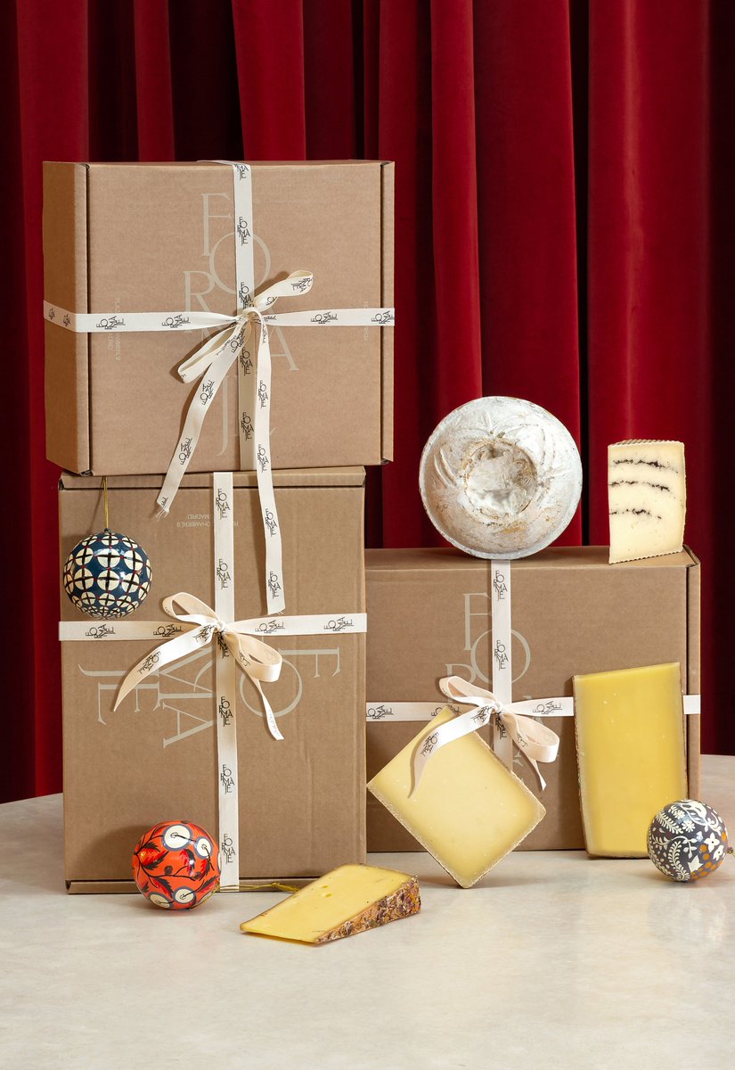 formaje's tweet photo. Sorprende a tus empleados con un detalle especial. Sustituye la clásica cesta por una selección de los mejores quesos artesanos para que tu equipo y los suyos disfruten estas Navidades. Puedes configurar tu selección en base a tus gustos y presupuesto. Más info hola@formaje.com https://t.co/ZjUI9XqTHi