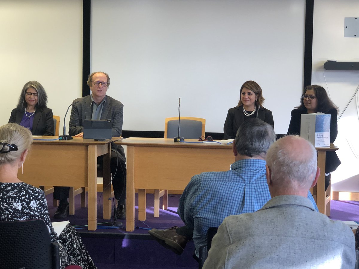 At the European Launch of The Handbook of Systemic Family Therapy <a href="/CouplesCentre/">Dr Reenee Singh</a> <a href="/TheAAMFT/">American Association for Marriage & Family Therapy</a> <a href="/AFTorg_UK/">Association for Family Therapy & Systemic Practice</a> <a href="/TaviAndPort/">Tavistock and Portman NHS Foundation Trust</a>