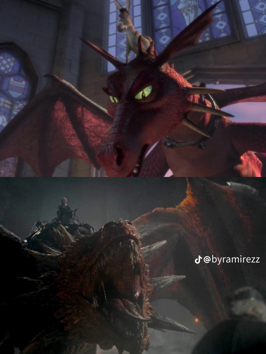 El live action de Shrek pinta muy bien. #HouseOfTheDragon