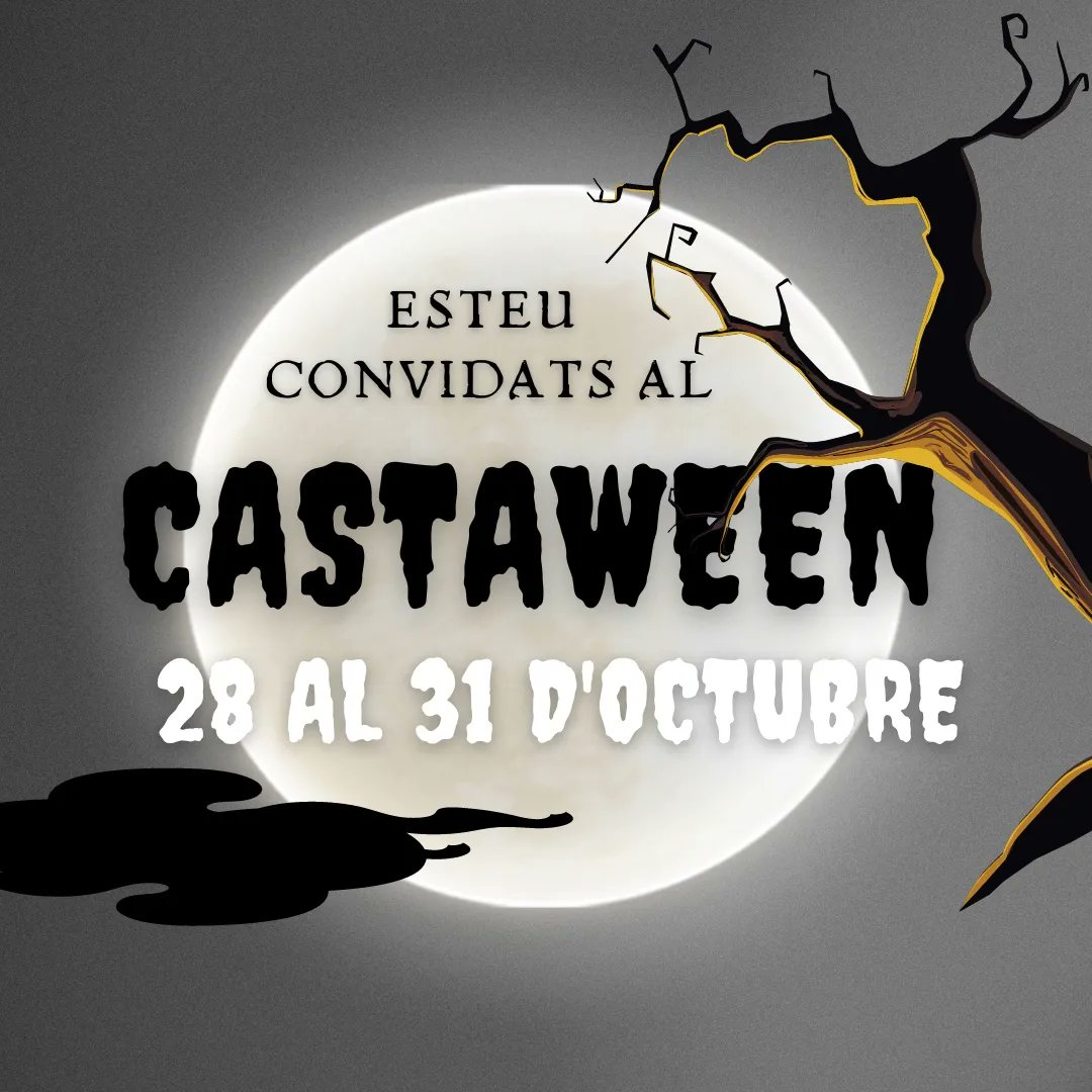 elpasqualet's tweet photo. Celebra amb nosaltres el #CASTAWEEN 🎃 Túnel del terror, tallers, concursos i més! 

Reserva ja pel sopar!
📞 93 865 46 95
📱 617 43 19 14

#campingelpasqualet
#restaurantelpasqualet #castaweenalpasqualet #castanyada #halloween #tunelterror #cine #taller #concurs #difresses https://t.co/oB19XIJwqw