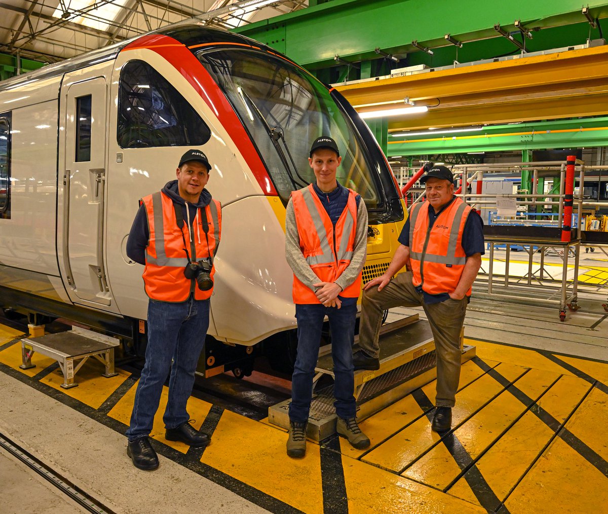 Among other highlights, the sight of monorail vehicles being built at Derby for use in Cairo. The level of workmanship at the site is just staggering, a well oiled cog within the wheel of industry that is railway engineering. Thanks @AlstomUK & @RailwayFamilyR1 for a superb day!