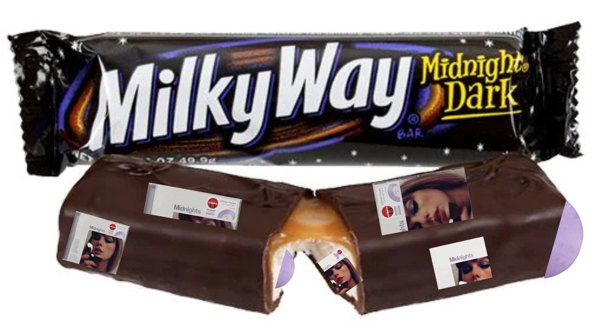 Be sure to check your candy! Some parents report finding Taylor Swift's Target Exclusive Lavender Deluxe Edition CD with 3 bonus tracks, Midnights, dropping October 21st in Milky Way Midnight bars.