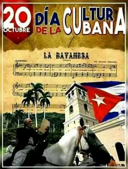 BatistaYanara's tweet photo. Tradiciones, costumbres, valores e ideales forman parte de "lo primero que hay que salvar" la Cultura cubana, esa que nos identifica en todo el mundo #JuntosXCuba 
#MejorSinBloqueo 
@CubaCentral https://t.co/rFmqCHtc7S