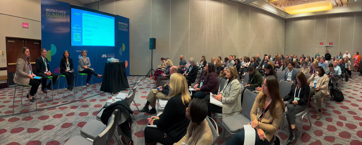 Keith_Smith's tweet photo. @TheMfgInstitute’s Workforce Summit is underway with energizing discussions between mfg leaders, trainer providers, educators and community partners. Many insights being shared on the solutions needed to strengthen the mfg workforce. #MFGWorkforce22 https://t.co/cyFxMxw4iQ