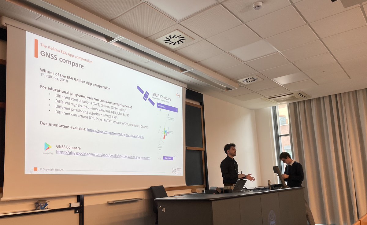 ComEngPoliTO's tweet photo. Read about the labs of #satellitenavigation systems where the students are anayzing satellite signals using their smartphones!

https://t.co/Bj8DeHNPit https://t.co/XMZAw5sDO7