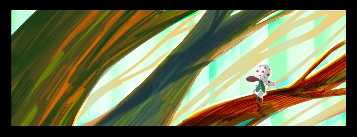 Yainuay's tweet photo. DAY07 #colorkey #colorscript #colorscripts #animation #preproduction #illustration #art #artgallery #animation2d #fantasy #witch #concept #conceptart #light https://t.co/kt3o9aKGYn