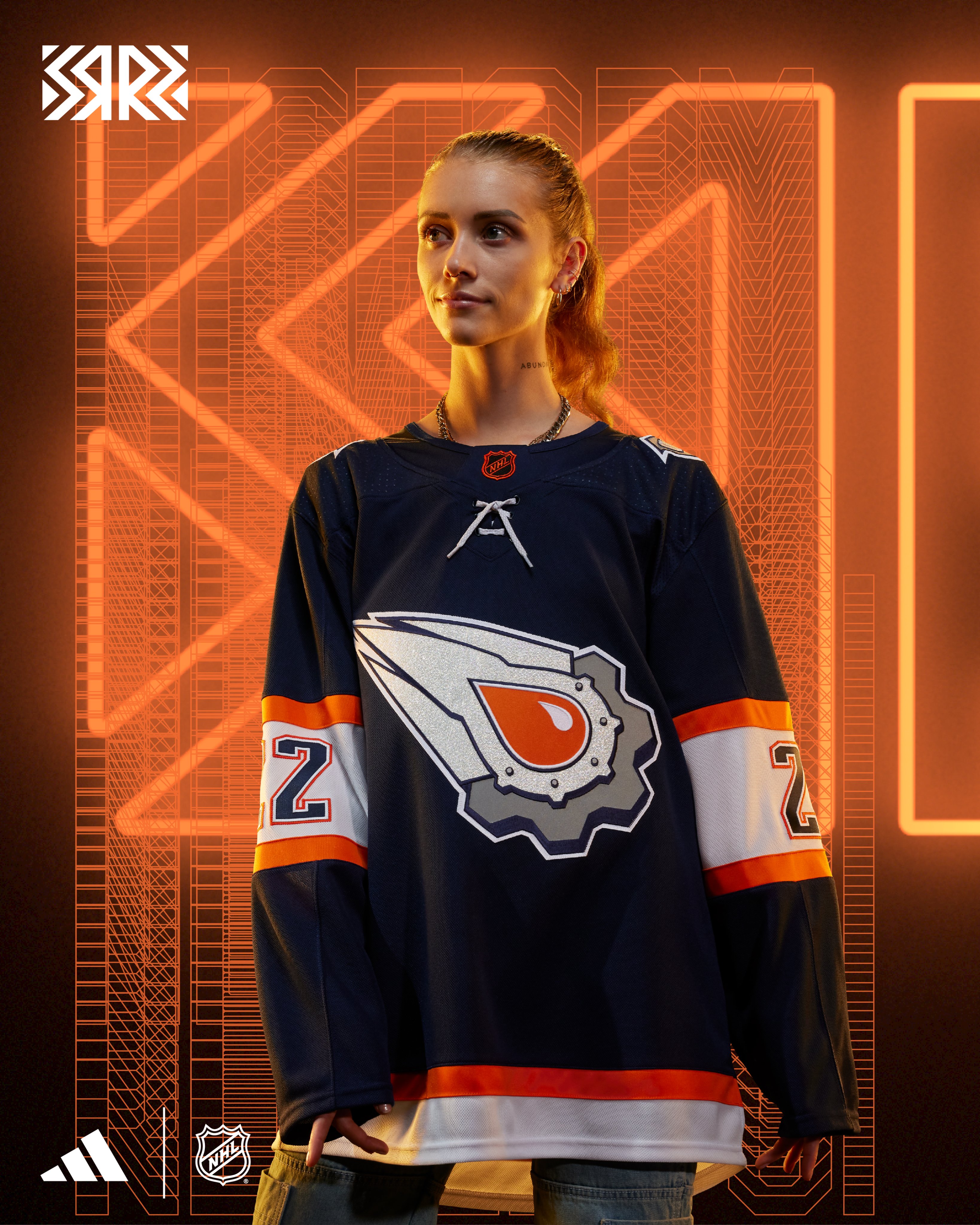 Here's a sneak peek at the Edmonton Oilers' new throwback jersey
