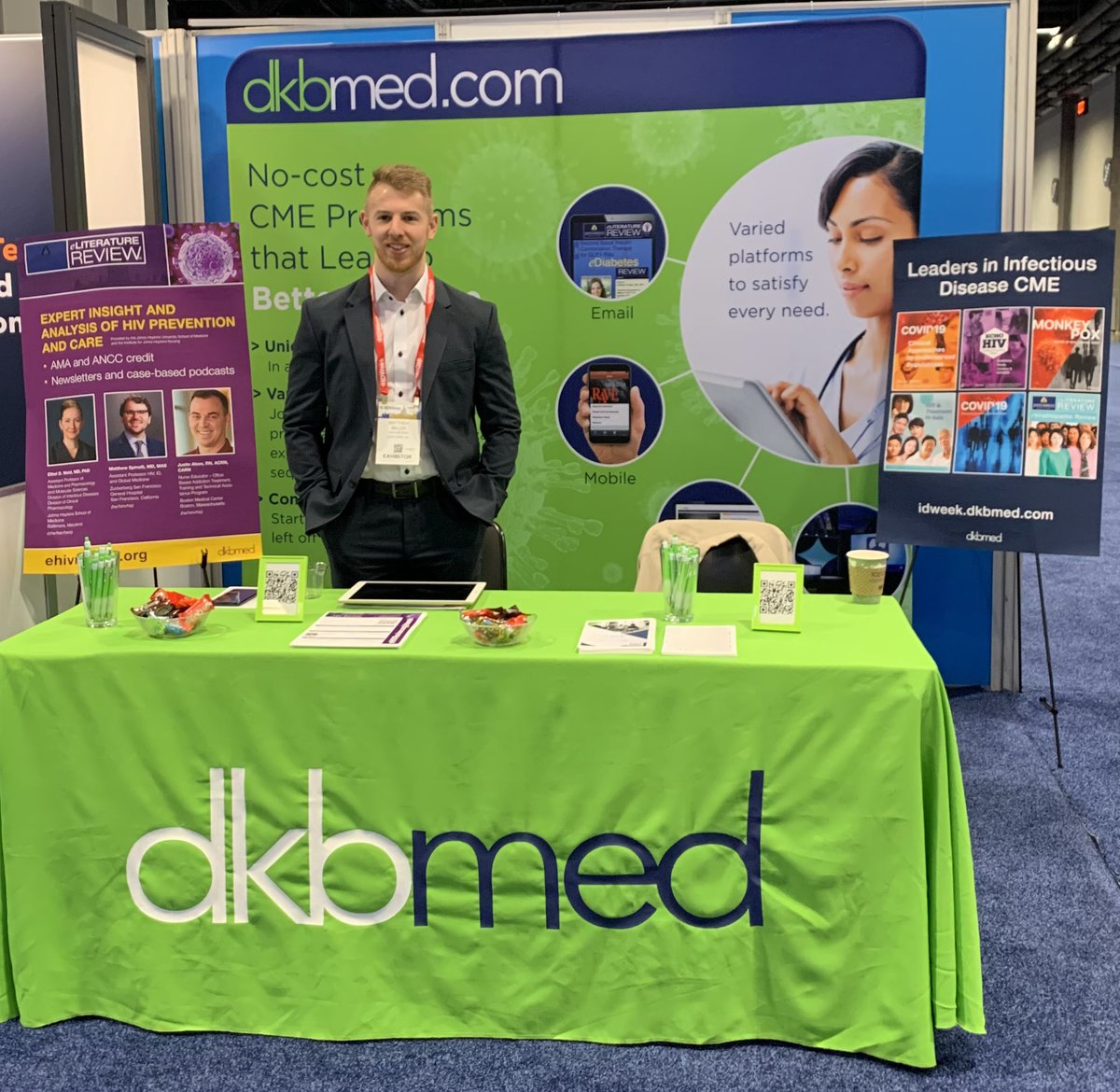 👋🏼 Come and say hi at our booth at @IDWeek2022 #HealthCare #CME #FreeCME #MedicalEducation #MedicalNews #HealthNews #CMEcredits #ContinuingEducation #idweek #IDWeek2022