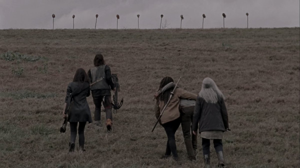 "the walking dead is my comfort show"

the comfort: