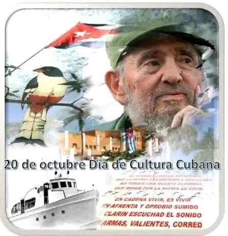 AlfonsoYoandri's tweet photo. Día de la Cultura CUBANA @dme_mella @dpestgo @CubaMined @elsa_ena @FundichelyRosa  @RenierMarnLabr1 @DiazCanelB @EsterisFrancis @RamnMonte1 @Viki_Bebita @nilvia_fuentes @ArgeliaEscalona @BeatrizJUrrutia @MMarreroCruz @MarielaDouglas5 https://t.co/HnQOSwLSTe