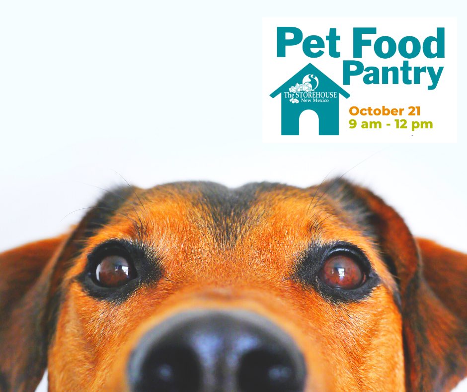 This Friday, October 21, we will provide dog and cat food during our monthly Pet Food Pantry from 9 am - noon (normal pantry hours).

🐾 If you have already received food this month, you can still swing by just for pet food.