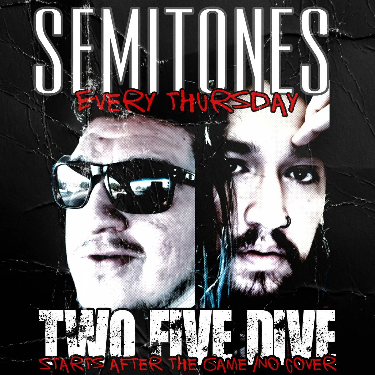 TonalityRocks's tweet photo. It's Thursday! Come join us at Two Five Dive Bar tonight! Game will be on and we'll of course start jamming right after! So whether your drinking to forget the game or drinking to celebrate we have what you need! Grab a menu too!!
#TonalityRocks #SemitonesRocks #Acoustic https://t.co/xGKMhTbs8T