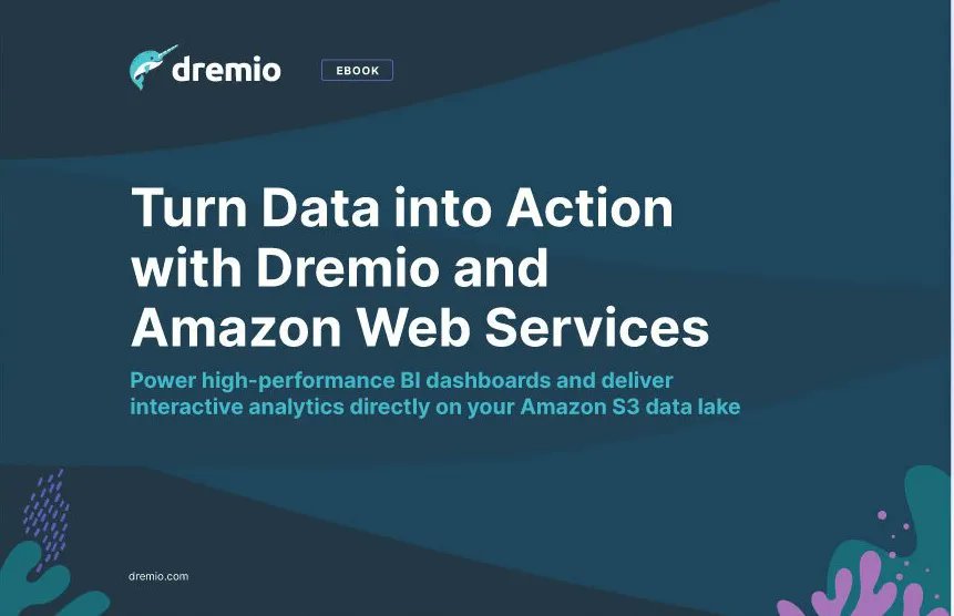 Download eBook - Turn Data into Action with Dremio and Amazon Web Services @dremio bit.ly/kd-dremio-2210…