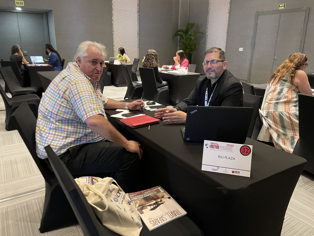 travelnewsCND's tweet photo. Comenzó la primera sesión de citas en @GoldenTowerPTY de MITM #Panama Summit – Meetings &amp; Culture Travel Market

#MITMpanama https://t.co/EcnKQnEt6c
