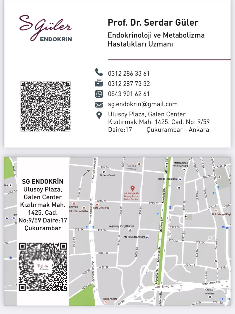 Hastalarıma muayenehanemde hizmet vermeye başlıyorum. Randevu için +90 (542) 645 25 85 veya 0312 286 33 61 #endokrin #ankara #diyabet #haşimoto #hormon #polikistikover #hipofiz #adrenal #guatr