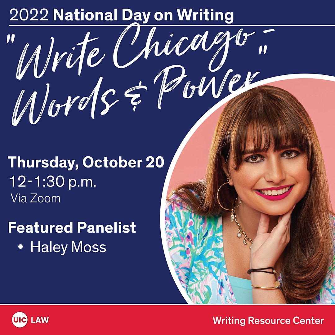 Writing Resource Center on Twitter "Join UIC Law's WRC for NationalWritersDay! Come join us