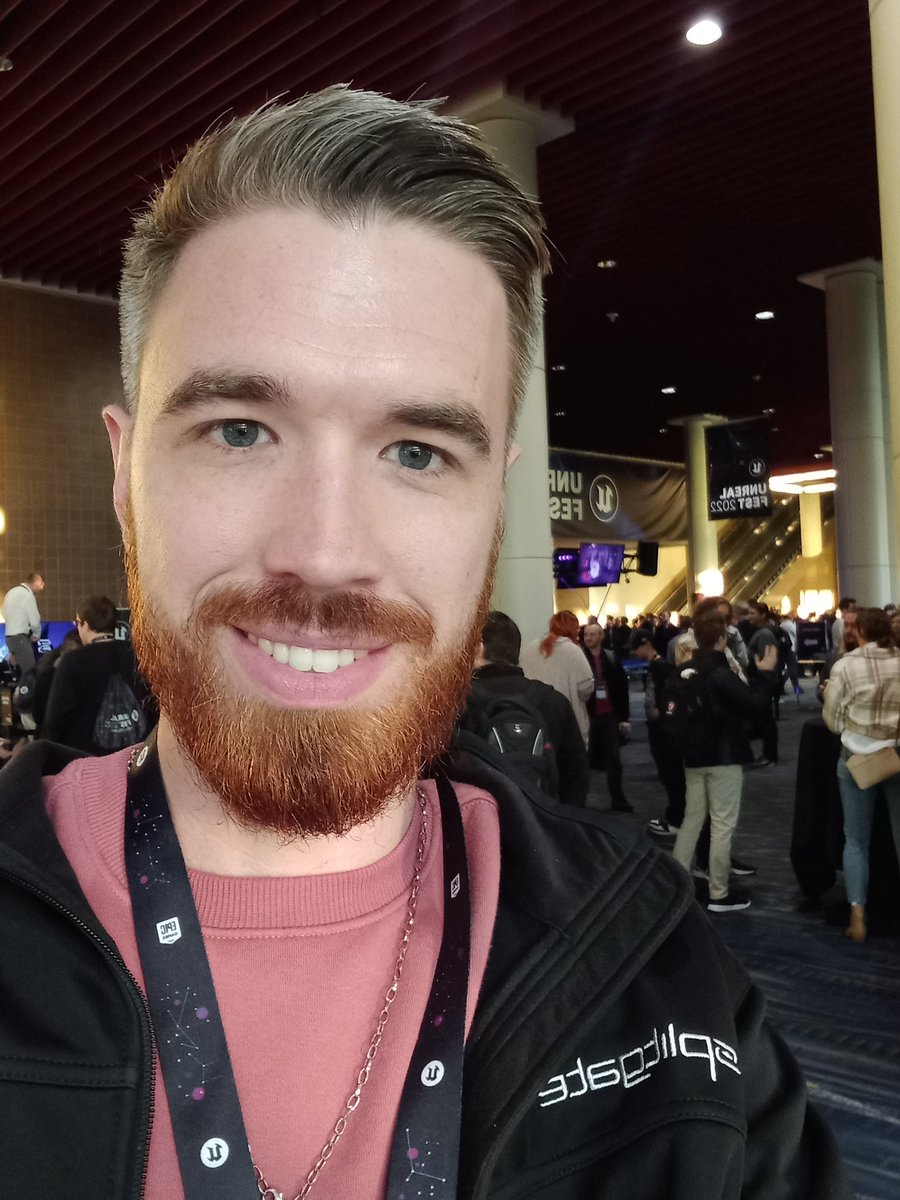 ethanthornbu's tweet photo. Unreal Fest has been a blast! #UnrealEngine #gamedev #UnrealFest https://t.co/qQCbOdsypw