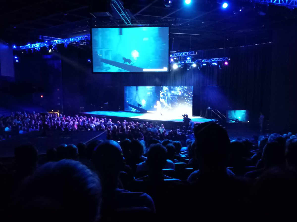 ethanthornbu's tweet photo. Unreal Fest has been a blast! #UnrealEngine #gamedev #UnrealFest https://t.co/qQCbOdsypw