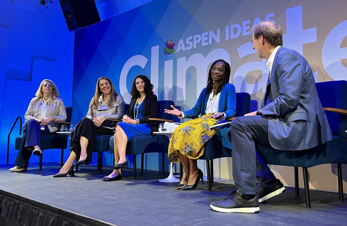 Announcing ⁦@AspenInstitute⁩ Climate, March 6-9, 2023 at #MiamiBeach. Panel: Aspen’s ⁦@DanPorterfield⁩, Cheryl Holder, ⁦@therightw8t⁩, ⁦@fema⁩’s Krystal Laymon, ⁦@CLEOInstitute’s⁩ Yoca Ardith-Rocha & Amy Knowles, MiamiBeach Resilience Officer.