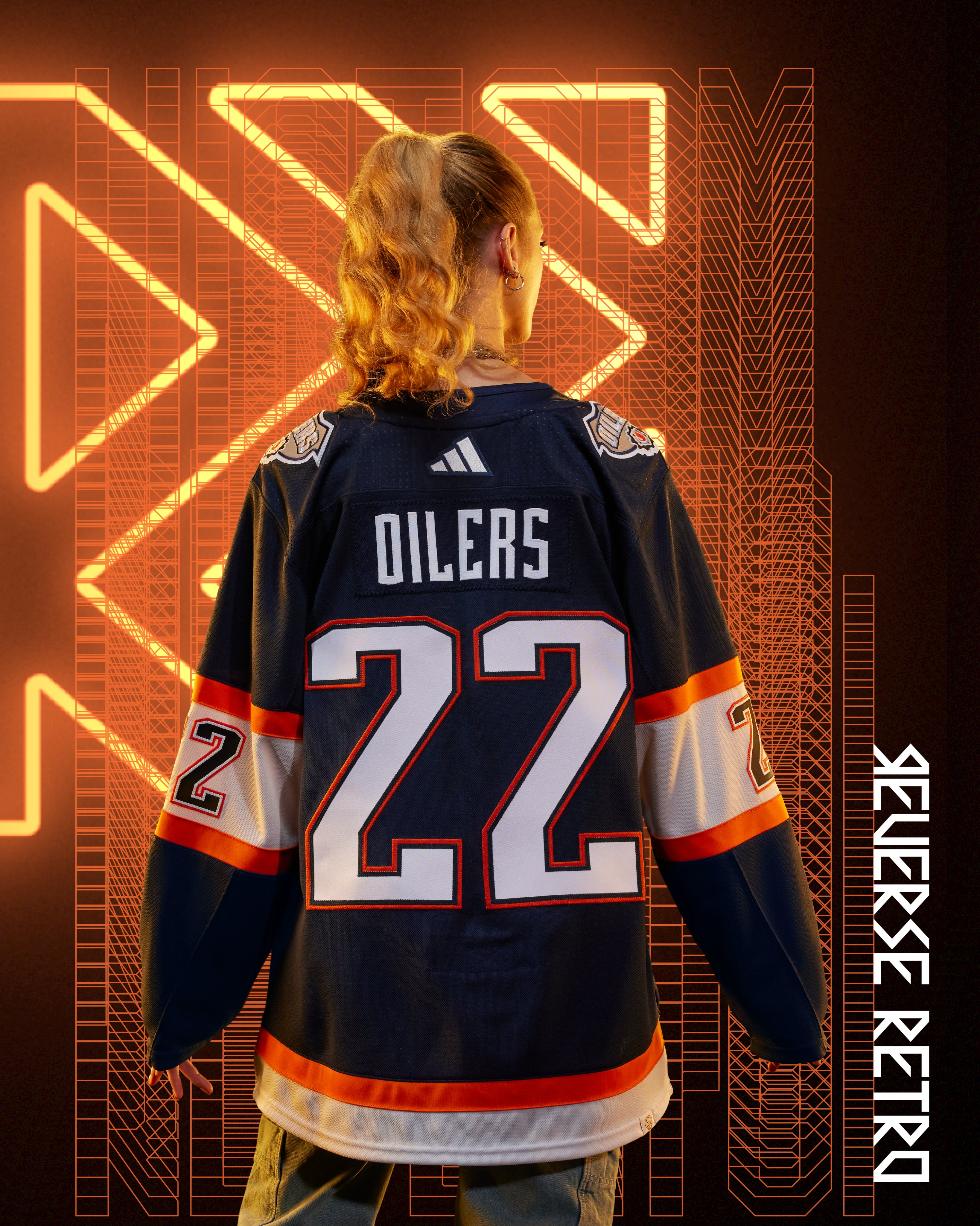 Edmonton Oilers Reverse-Retro Drilling-Style Official NHL Deluxe-Editi –  Sports Poster Warehouse