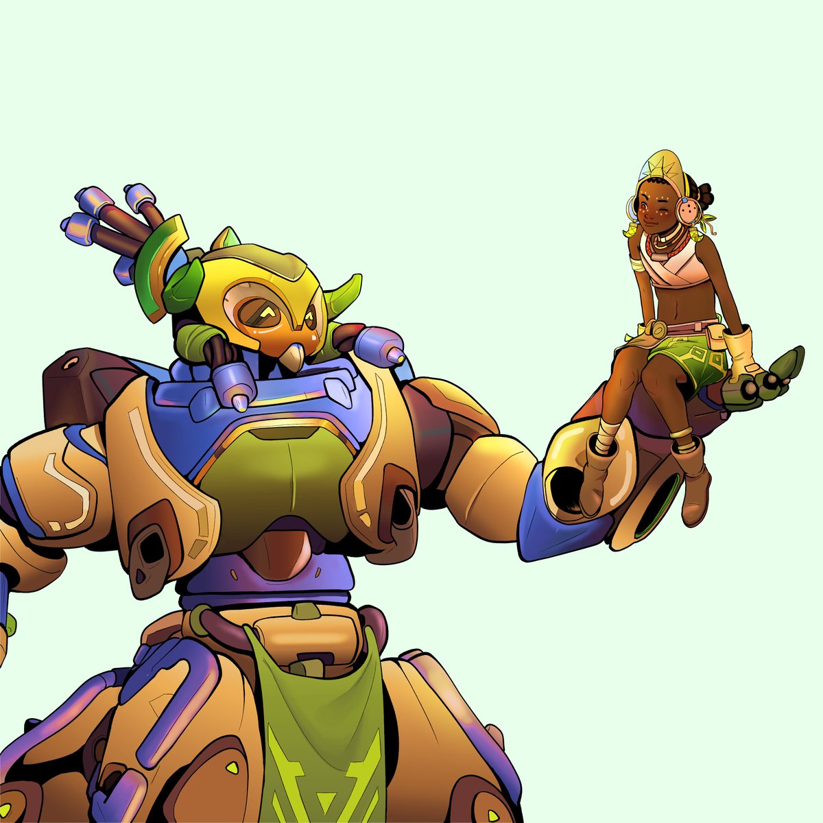 underrated characters fr #overwatchart #Overwatch_2 #orisaoverwatch #efioverwatch #overwatchfanart