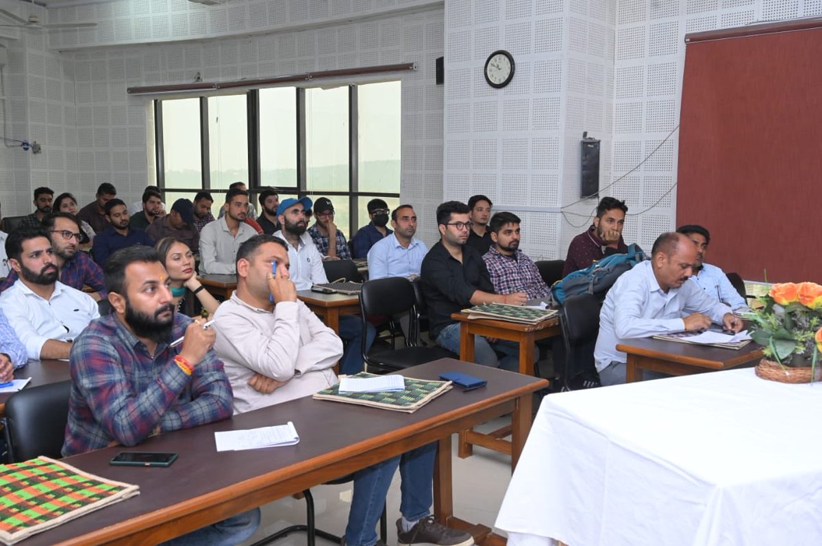 jkrddpr's tweet photo. Successful Kickstart of Training of Trainers at #IMPARD Jammu and kashmir respectively with effect from today (20 Oct 22) on the #9themes of #SDGs
@ PMOIndia @OfficeOfLGJandK @ArunKumarMehta @kansalrohit69 @mandeep082 @mopr_goi @RGSA @CapacityBuilding @diprjk https://t.co/zsCBGOLTDI