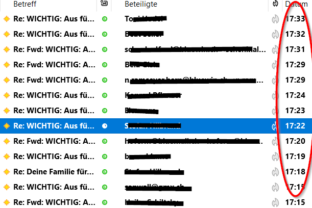 Wau!! Jetzt kommen die Mails gerade im Minuten-Takt rein! Und das ist nur ein Ausschnitt! Yeah! Gemeinsam retten wir die zweite 🇨🇭#Grundeinkommens-Initiative. Jetzt unterschreiben! grundeinkommenschweiz.ch/unterschreiben/
#bge