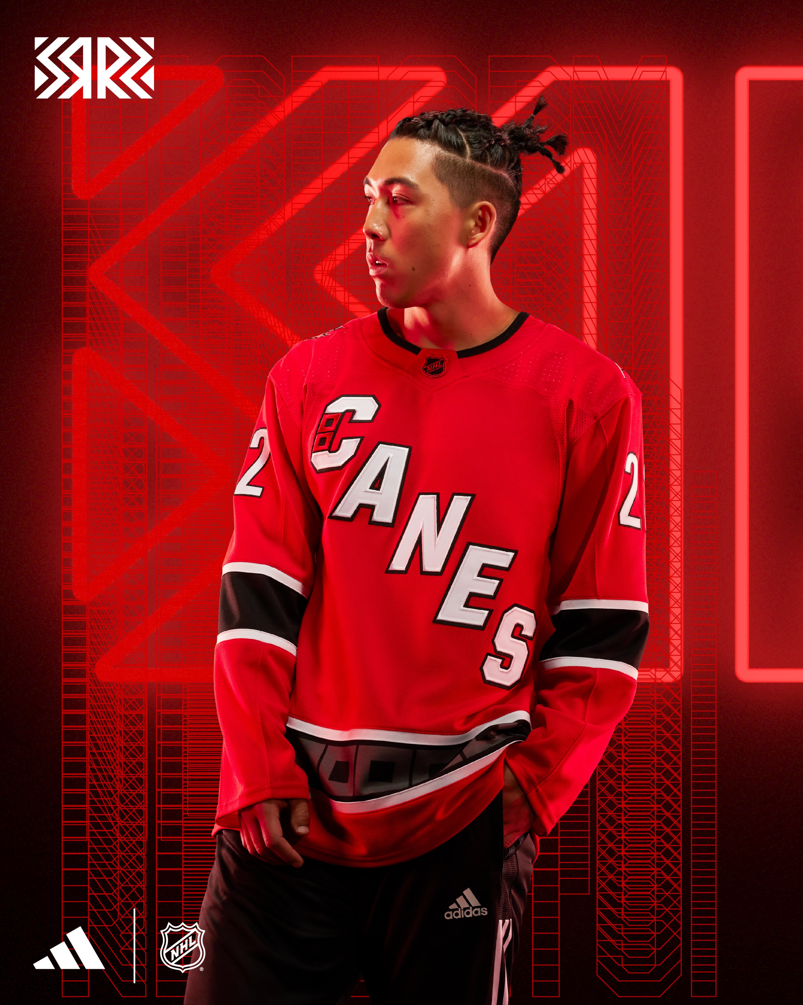 Complete Hockey News on X: The Carolina Hurricanes reverse retro jersey  has been unveiled.  / X