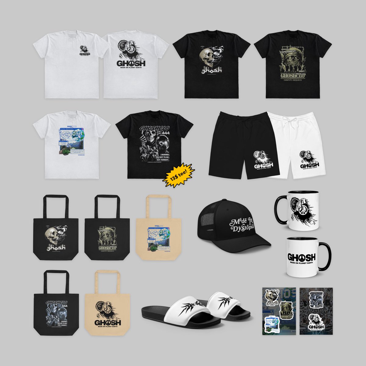 ghoshclo's tweet photo. NEXT COLLECTION AVAILABLE ON OCTOBER 25TH @ 12:00 PM EST 🚀✨ https://t.co/ARke7JTiOO https://t.co/gKvTll0g7Z