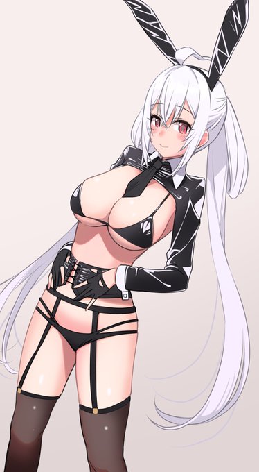 ペンの練習にえっちバニーマトイちゃん
参考衣装あり 