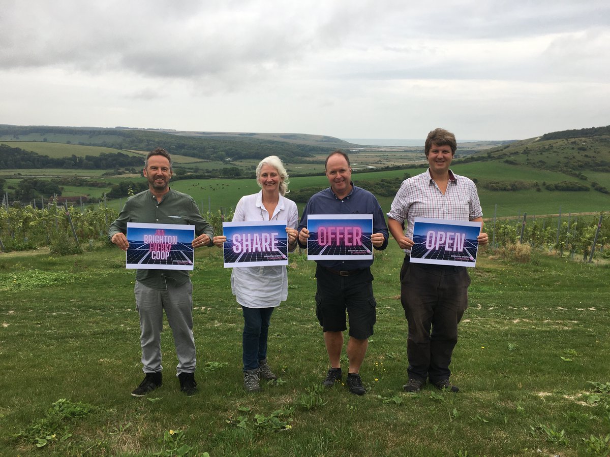brightonnrgcoop's tweet image. Read how @RathfinnyEstate have partnered with us to cut their carbon emissions and energy bills. It'll help their @BCorpUK application too! We met owners, Sarah &amp;amp; Mark Driver, to tour their beautiful #sussex #vineyard.
brightonenergy.org.uk/2022/10/rathfi…
#anotherwayispossible #banfracking