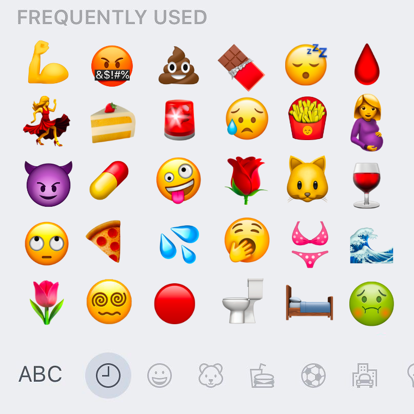 Is this what they mean when they say a picture is worth a thousand words?

Drop your go-to period emojis 👇