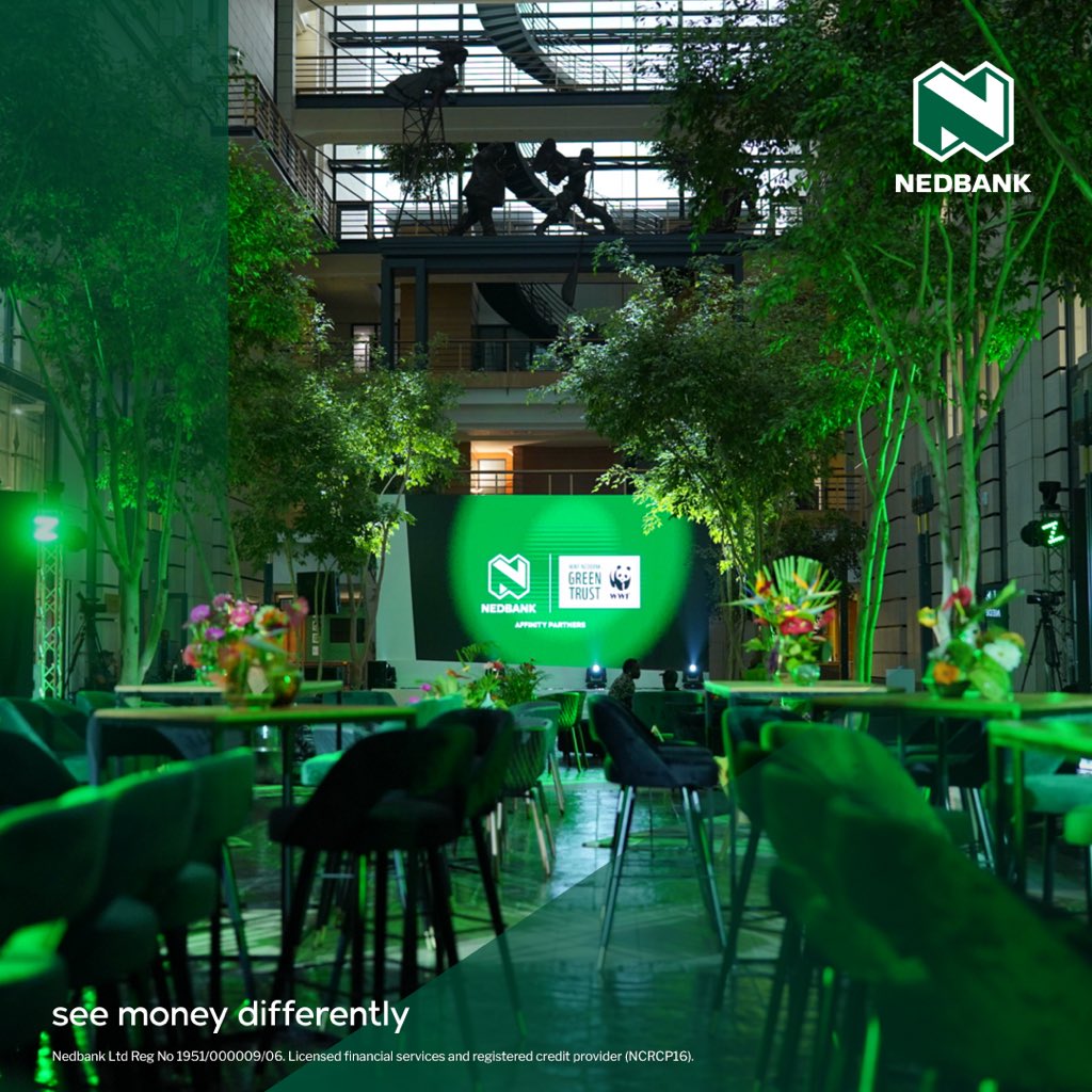 Nedbank's tweet image. We're ready to #SupportWhatMatters and celebrate the money that we've raised through the Nedbank Affinity Programme at tonight's showcase event in Johannesburg. 💚