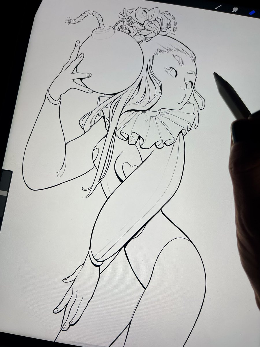 New BadGirl in town - WIP #NFTart #artWIP