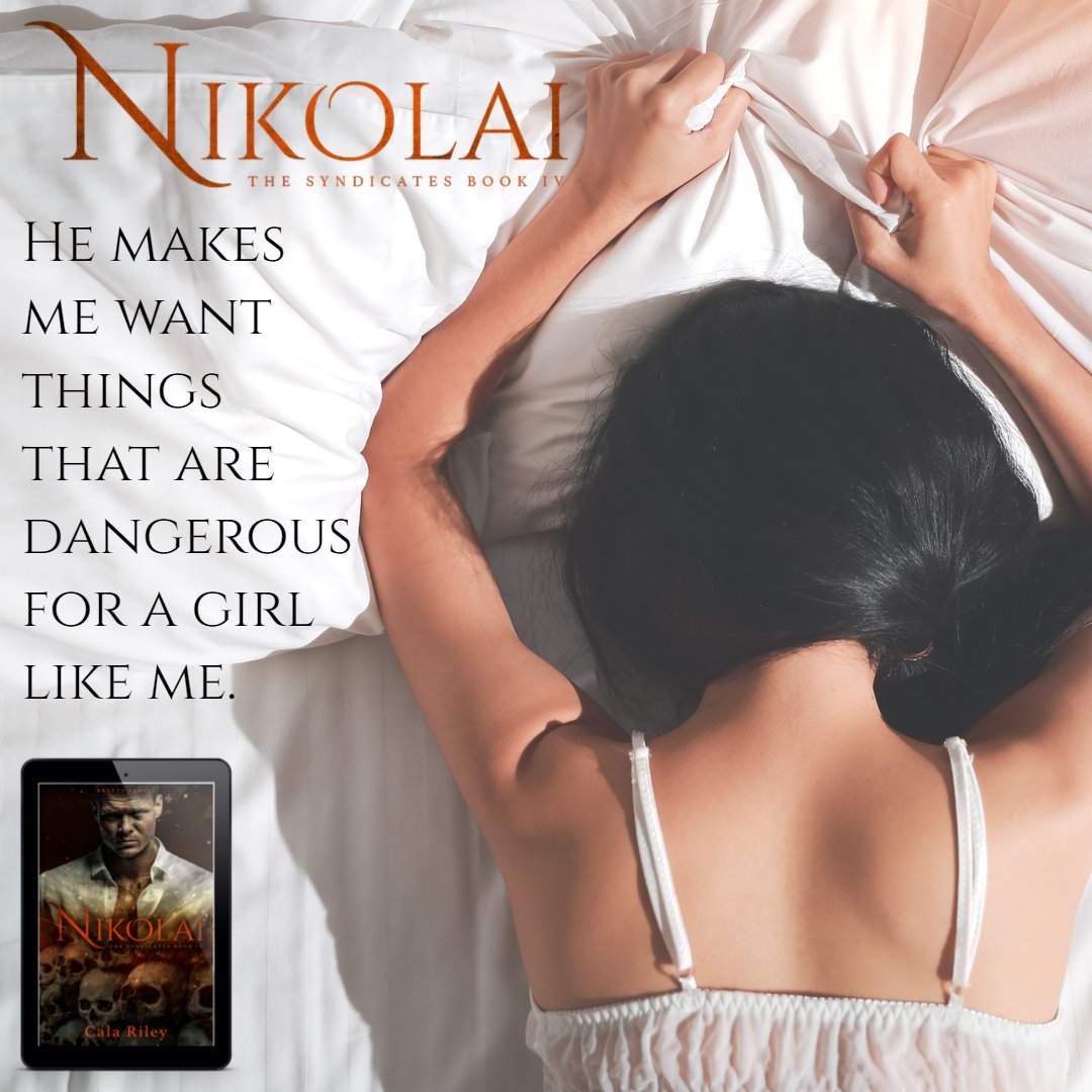 Nikolai is available on Amazon and KU!

amzn.to/3AxbvpP

Life has never been fair to me, but I've accepted the hand life has dealt me.
Until that night.
I had no idea I was sneaking into the room of Nikolai Petrov.