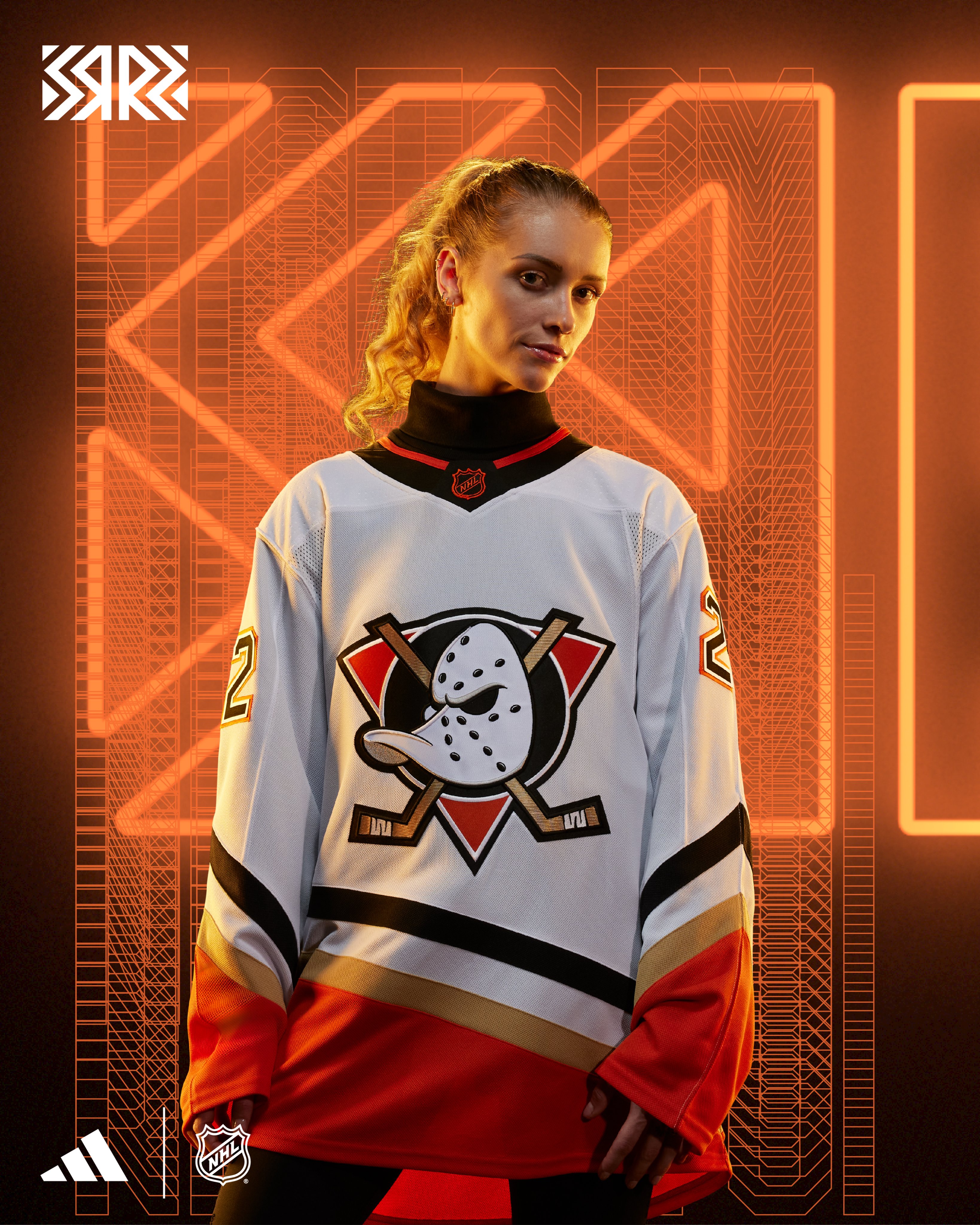 Anaheim Ducks on X: ✋Who here loves our new #ReverseRetro jersey? You can  see them on our players twice at @HondaCenter (11/6 vs. Florida and 11/15  vs. Detroit) and six more times