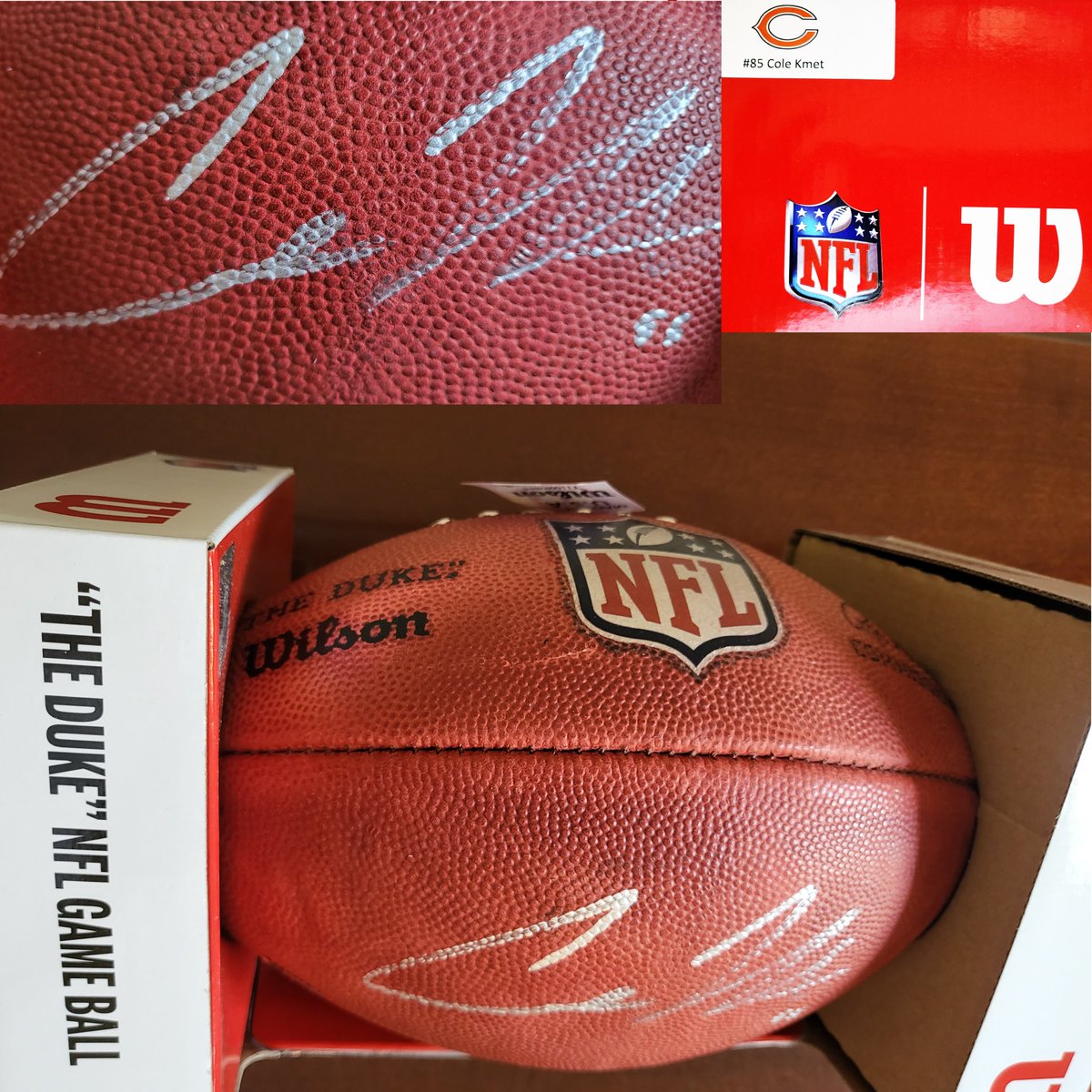NeighborhdFP's tweet image. The Silent Auction for our annual HarvestFest dinner auction is now open for bidding!  You do not need to be present to win (LOCAL pickup is available).

Here is one of our FEATURED silent auction items - a Chicago Bears Cole Kmet Autographed Football!

events.readysetauction.com/neighborhoodfo…