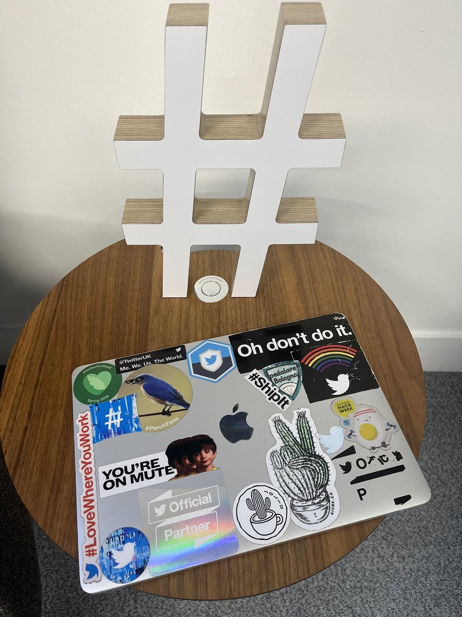 It’s new laptop day.
Thank you for 5 years of service you insanely noisy and slow thing.
I’ll miss those stickers.